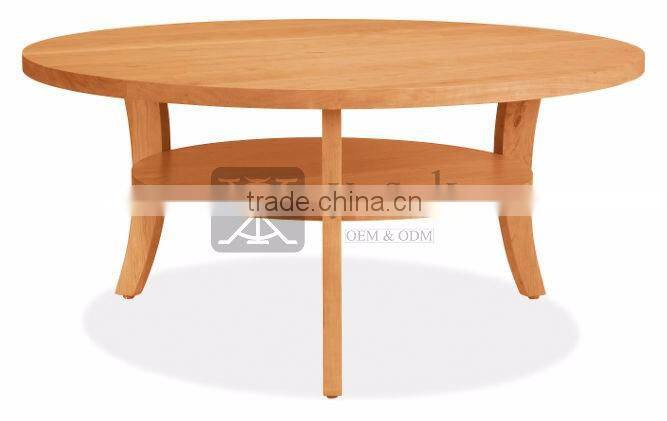 CT-014 New Style Round Interlayer Tea Table