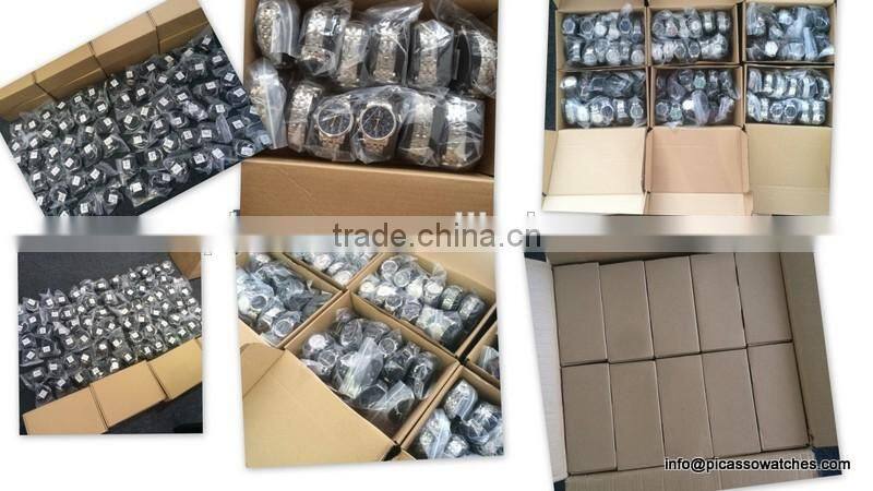 Gold Tone Stainless Steel Quartz Ladies Bracelet Watch 8874