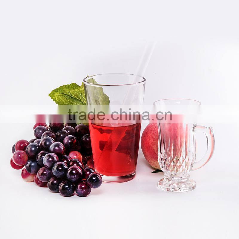 Best selling Hand-made custom promotional antique large small glass tumbler cup