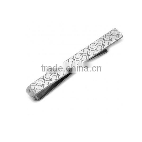 Thin Tie Bar Tie Clip with Custom Logo