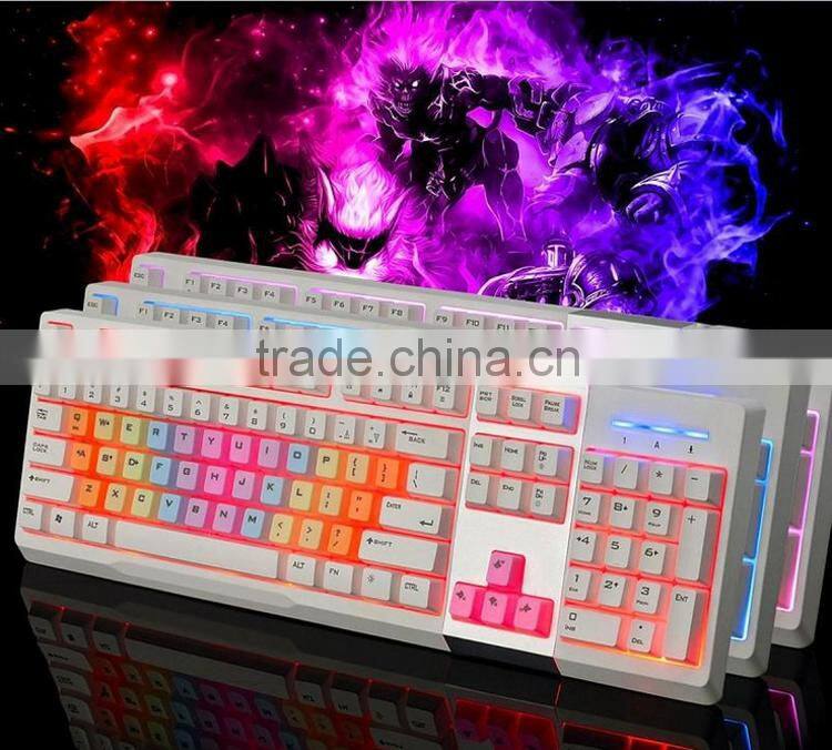 New Product Micro Wired RGB Backlit Keyboard For Sale