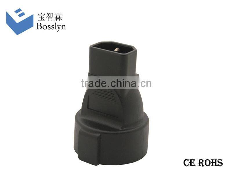 Excellent Quality European SCHUKO 3Pole male Plug to IEC C19 Female Socket
