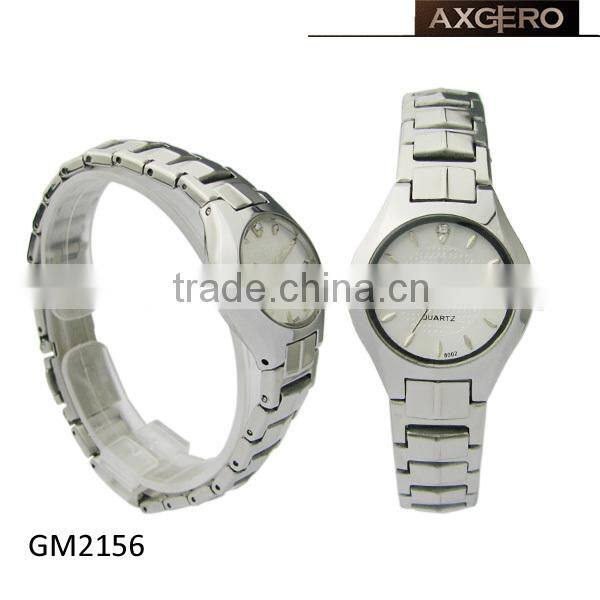 Ladies quartz stainless steel bracelet watch women