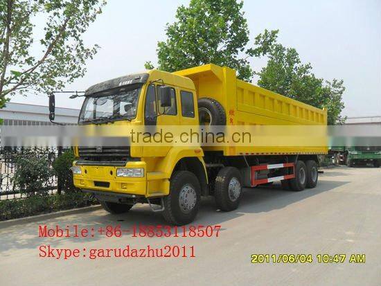 lowest price Dump truck Golden Prince 8*4