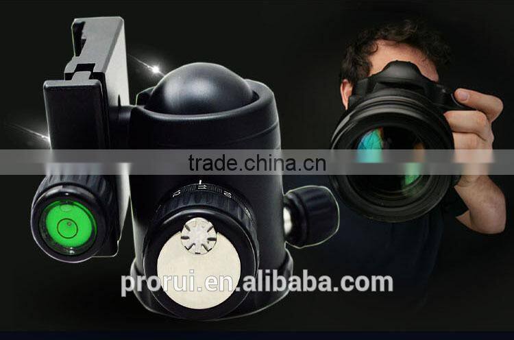 Fashionable cheap ball aluminum camera tripod wholesale with ball head for professional photography