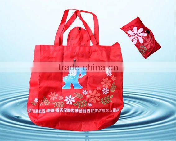 190T polyester shopping bag