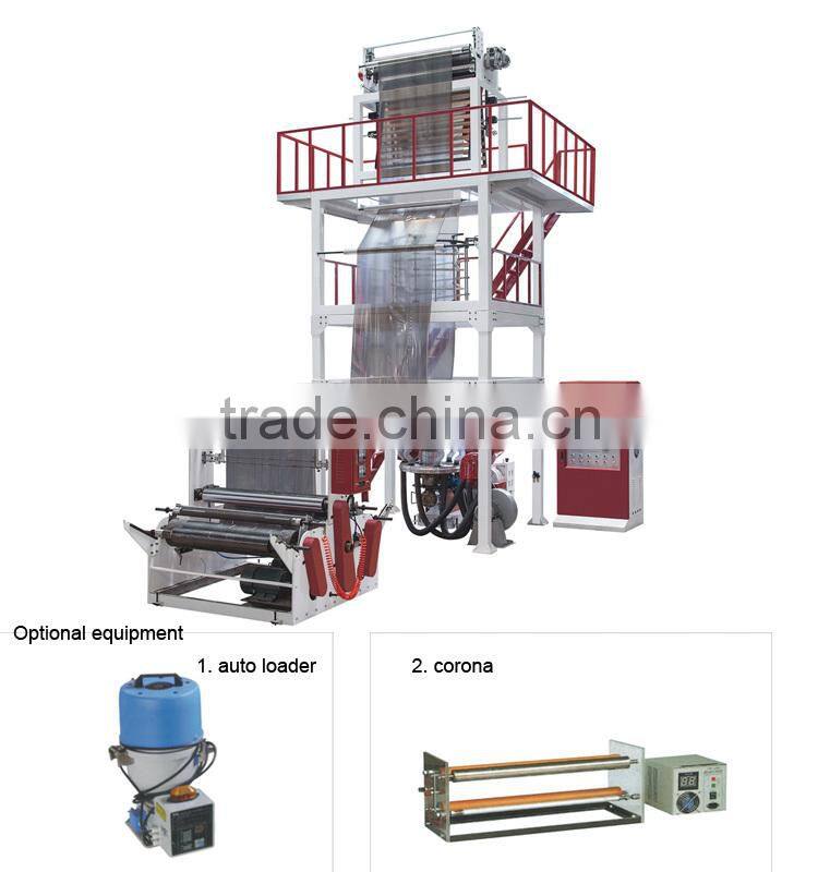 rotary die head double winder film blow machine