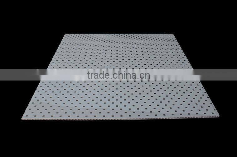 simplicity 595*595 hot stamping pvc drop ceiling tile