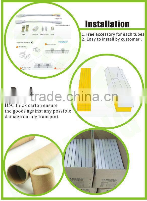 Super brightness V-type beam angle 240 degree t8 master led tube