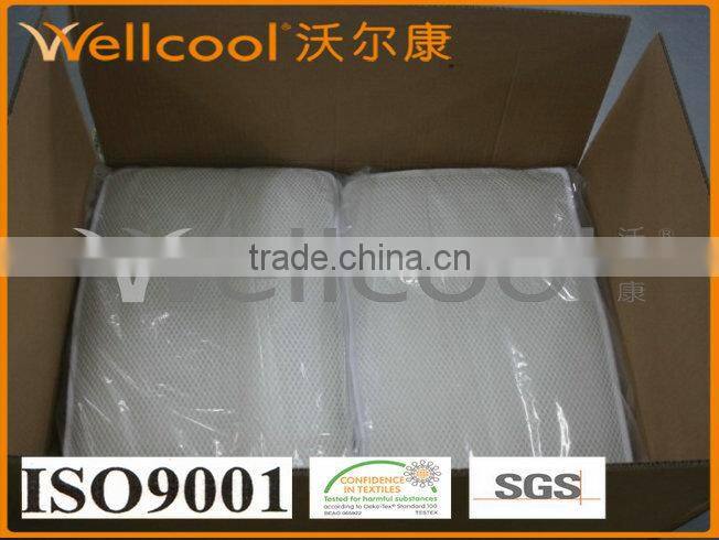 wellcool breathable comfortable 3d spacer mesh baby pillow
