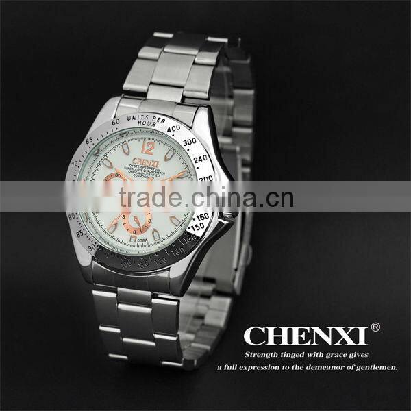Men's Steel strip Watches quartz watch fashion casual watches Couple watches 008AMG