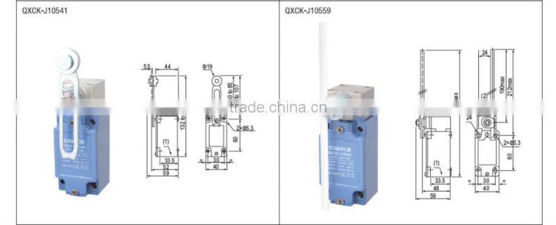 Thermoplastic roller tumbler direct acting type QXCK-J roller shutter limit switch