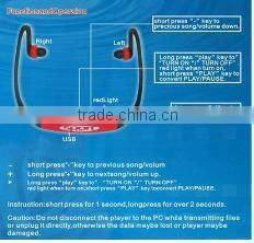 Cheap and practical headset mp3 player with built in memory