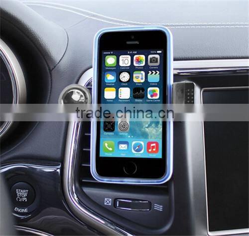 Mini Round Air Vent Universal Smartphone/Mobile Phone Car Mount Holder