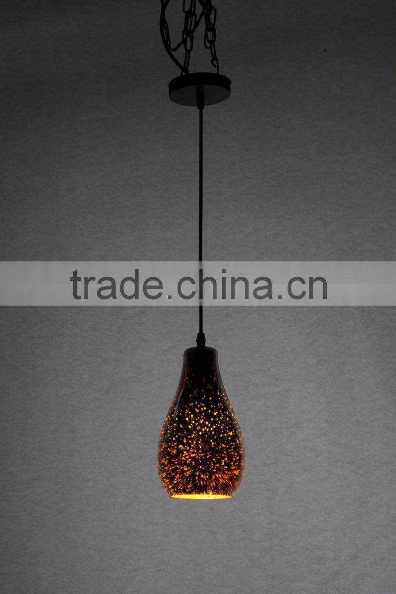 Pendant Chandelier Glass 3d Lighting Modern Pendant Light RT3022