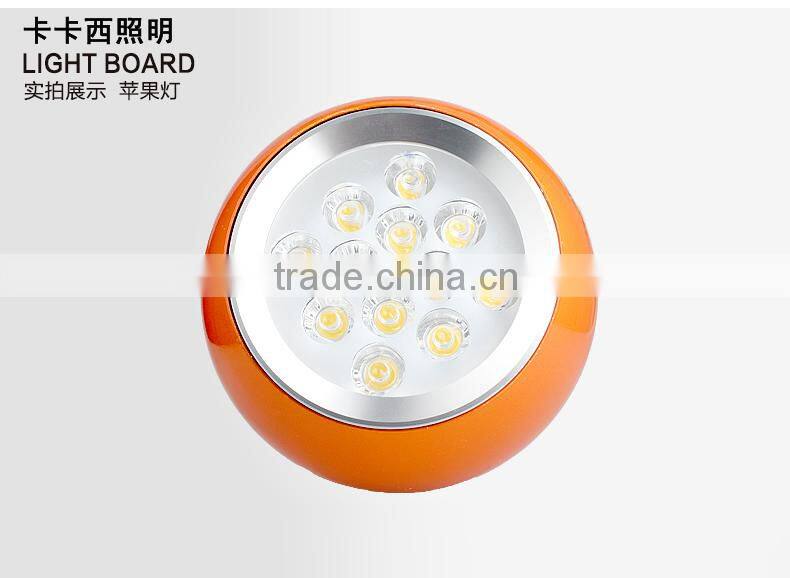 Apple LED Chandelier Pendant Lights 5W 7W Bar Lamp LED Restaurant Droplight