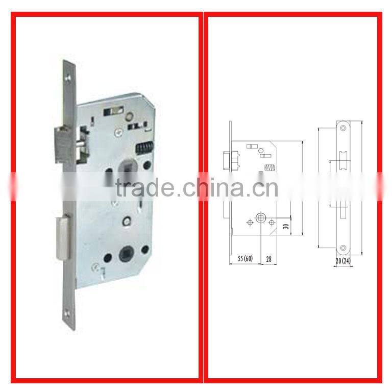 European lock security Zinc Alloy cam door lock Cylinder lock