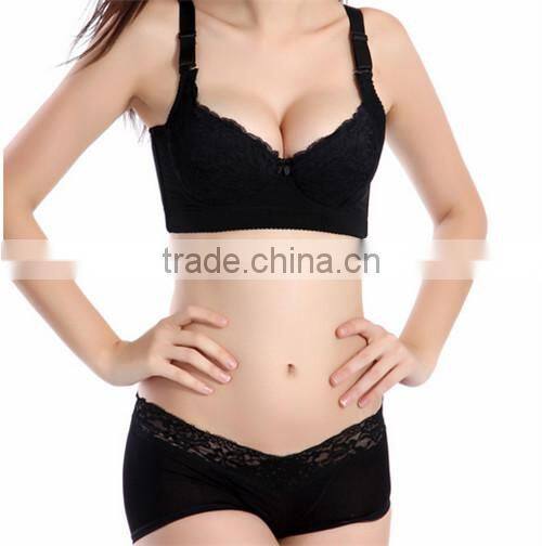 hot silk sexy bra Five rows buttons push up gather bra sexy lingerie ladies ventilate free Alibaba China free sample sexy bra