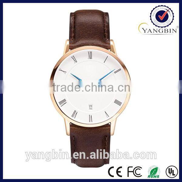 40mm stainless steel case bezel gift set transparent watch for couples