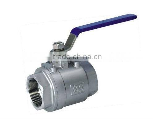 1000wog 1pc screw ball valve