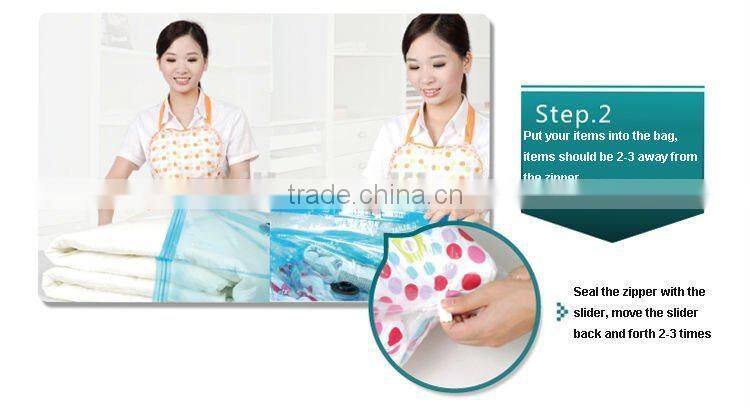 Vacuum storage bag triple your space