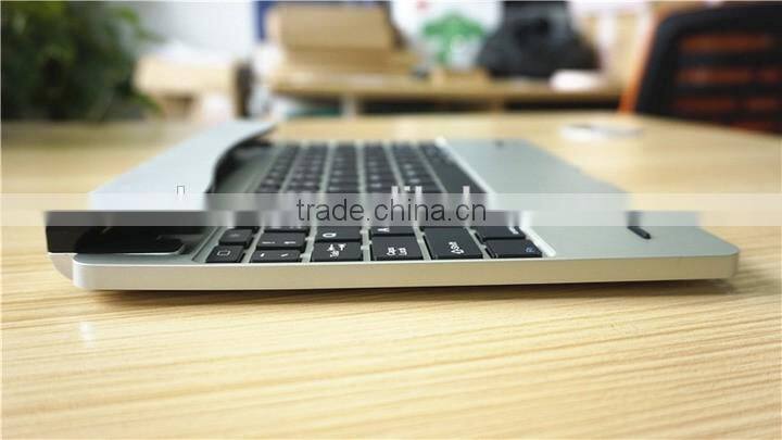 2016 Ultra thin aluminium alloy bluetooth keyboard for iPad 2/3/4 Tablet PC wireless keyboard