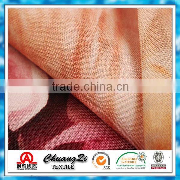 competitive price New Design High Quality flower printing 100% Rayon Woven Fabric