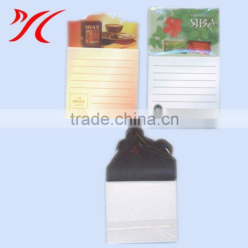 fashionable memo pad,fridge magnetic memo pad