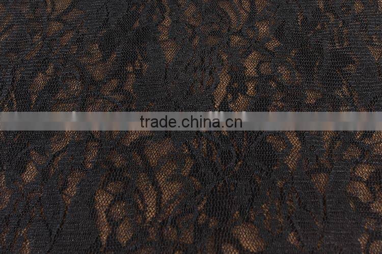 Textile supplier Best selling Fashion Knitted nylon lace for wedding dress