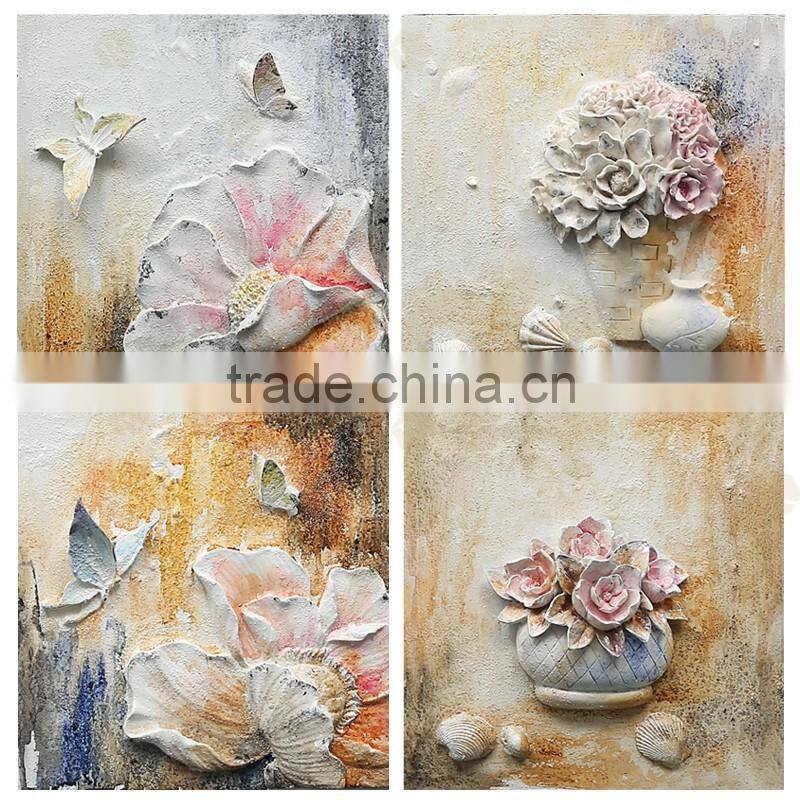 2016 Innovative Product China Famous Design Flower Canvas Oil