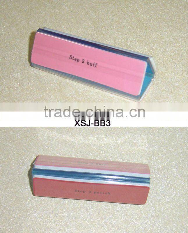 Buffing sanding block sponge acrylic nail file