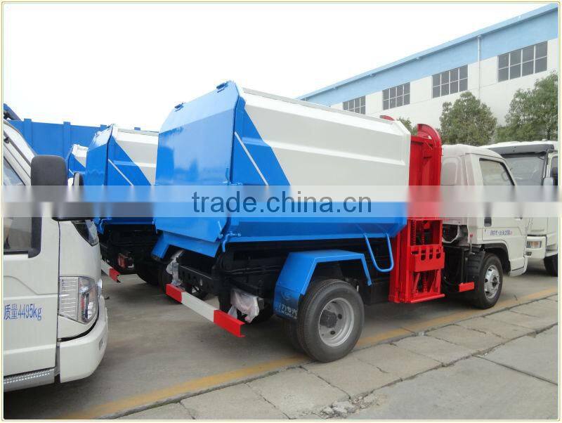 Foton 4x2 self-loading and discharge garbage truck