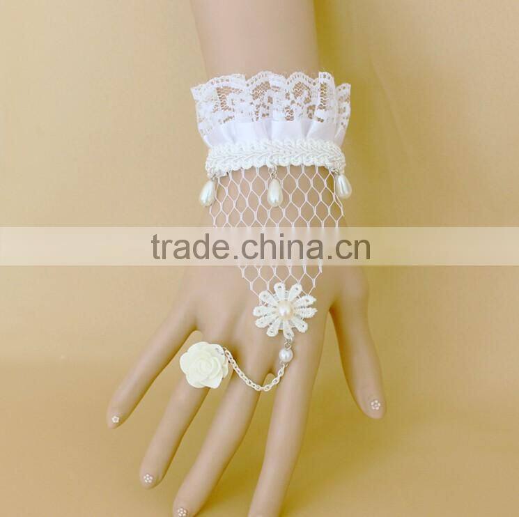 >> New design Vintage wedding jewelry bracelet lace bracelet ring design /