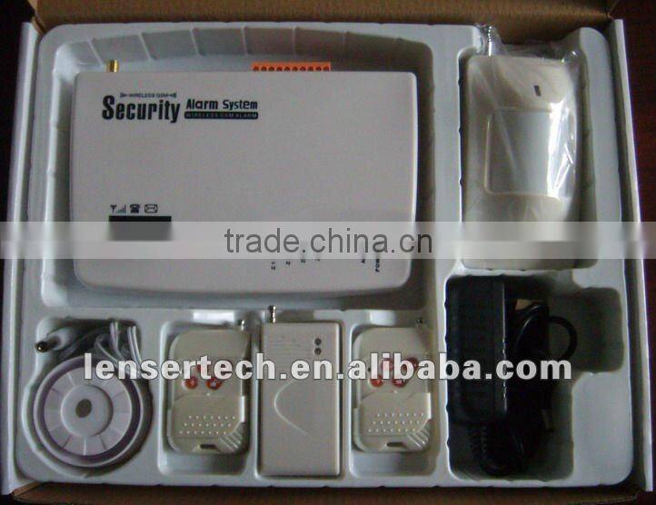 Popular Cheap Wireless GSM SMS Intrusion Alarm System for Home Security (LS-GSM-004)