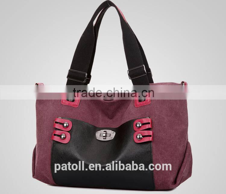 Printed cotton bag/promotional bag/custom printed custom canvas tote bag