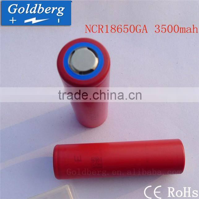 Attractive price Sanyo NCR18650GA 3500mah 3.7v 18650 battery PK LG MJ1 3500
