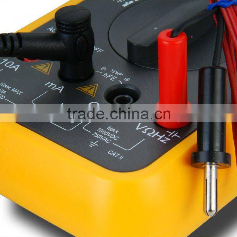 Thermometer Voltmete AC DC Ohm 3999 Counts Multimeter