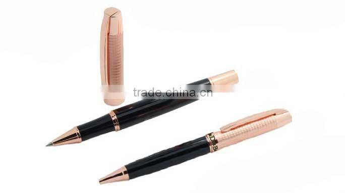 Ballpoint Pen Type and Plastic Material metal clip banner pen