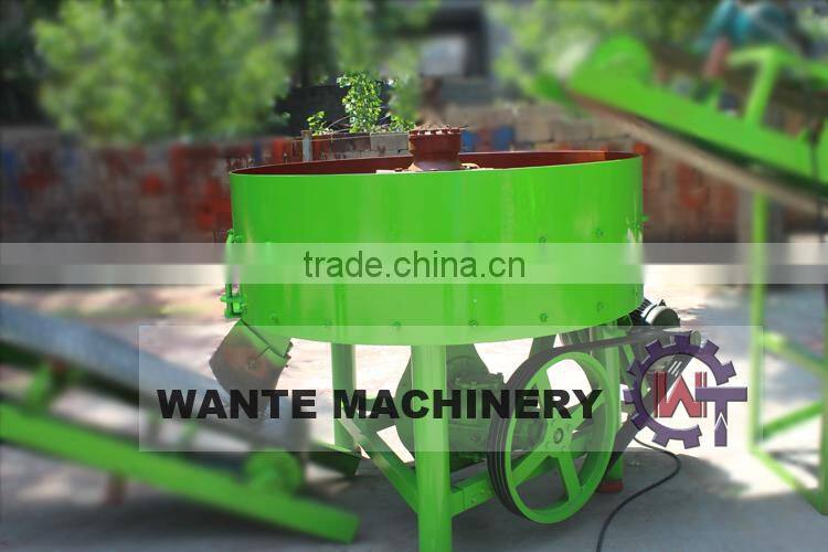 WANTE MACHINERY small and fully automatic interlocking block making machine for manufacturing WT2-10