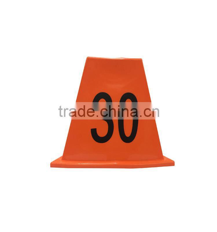 Globally Popular Plastic Marker Cone With Number