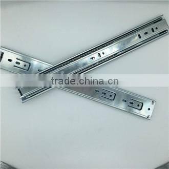 Jieyang kitchen iron 3-fold full extension ball bearing drawer guide rail