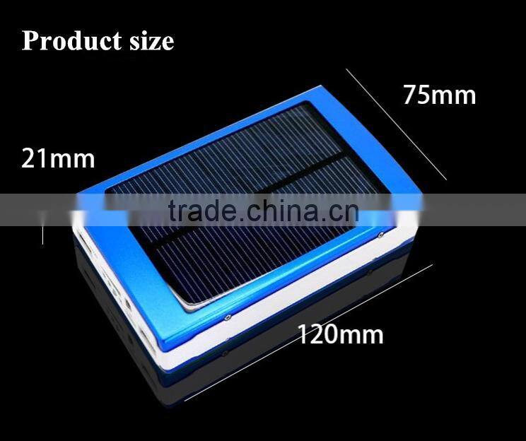 multi-function outdoors camping lights solar power bank
