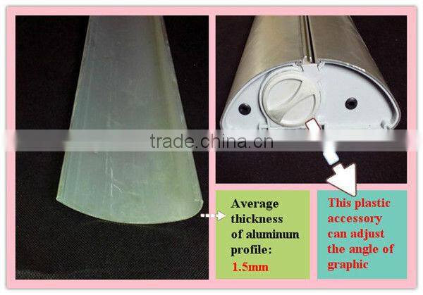 Economical Roll Up Screen with Polyester Printing