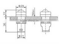 GD16-22HS CNGAD LED 22mm short panel light(indicator led light,led pilot light)