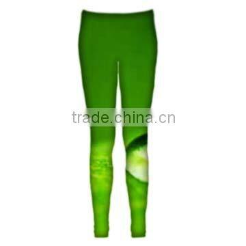 2015 custom dye sublimation fashion women sport leggings from ShenZhen manufacture