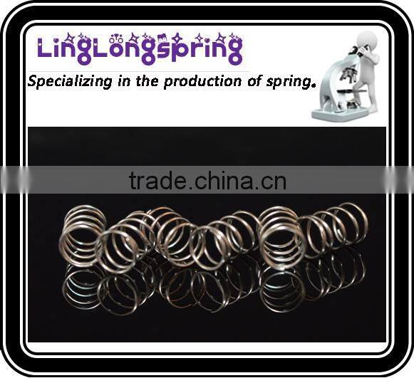Nickel plated carbon steel compression spring