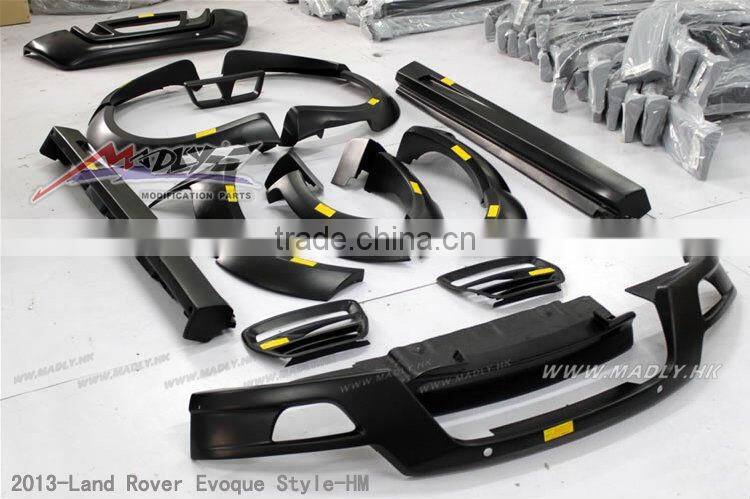 High quality Body Kit HM Wide Style for Rangerover Aurora Dynamic evoque body kits