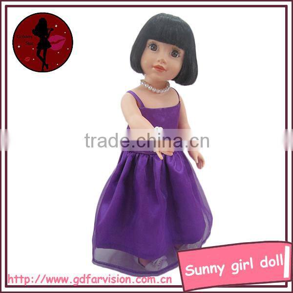 2014 HOT OEM vinyl dolls, SUPPORT 18 inch OEM vinyl dolls