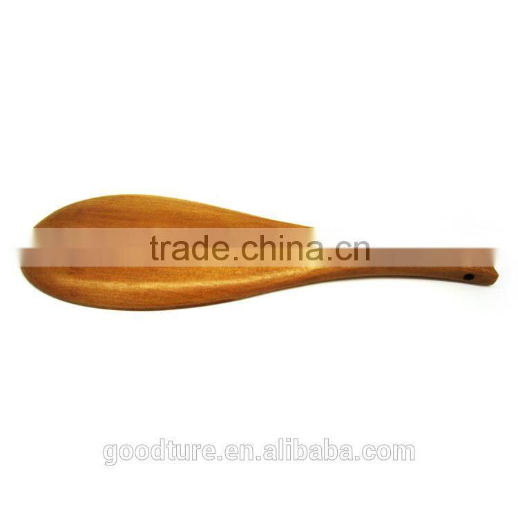 Solid Wood Fish Shape Rice Scoop Meal Serving Scoop Rice Ladle