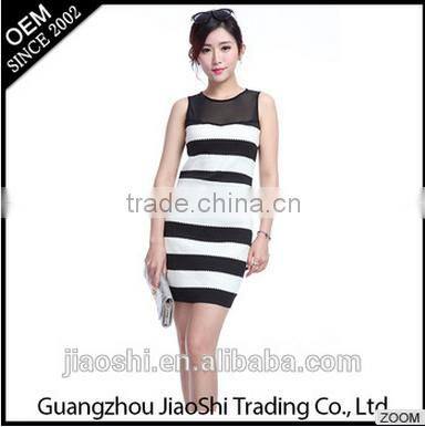 Printed traditional style ladies simple design fashion dress for lady